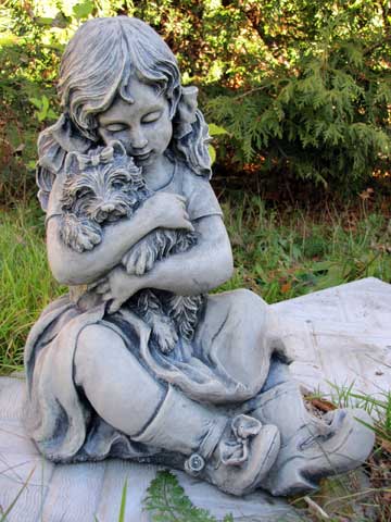 Details about   Cast Stone Cement Cat Planter Statue Outdoor Garden Statuary 
