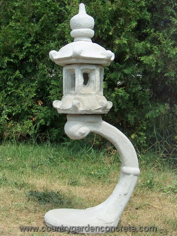 Chinese Garden Ornaments Small Curved Japanese Pagoda Lantern