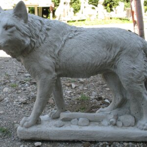 Small Standing Wolf or Fox