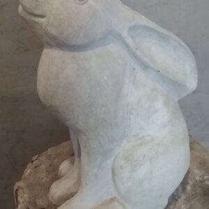 Sitting Rabbit Ears Down 13"