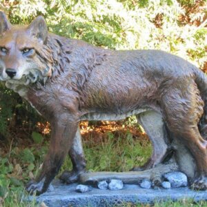 Small Standing Wolf or Fox